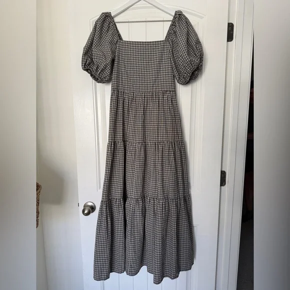 Neuflora Florence Puff Sleeve Maxi Dress - Picture 6 of 9